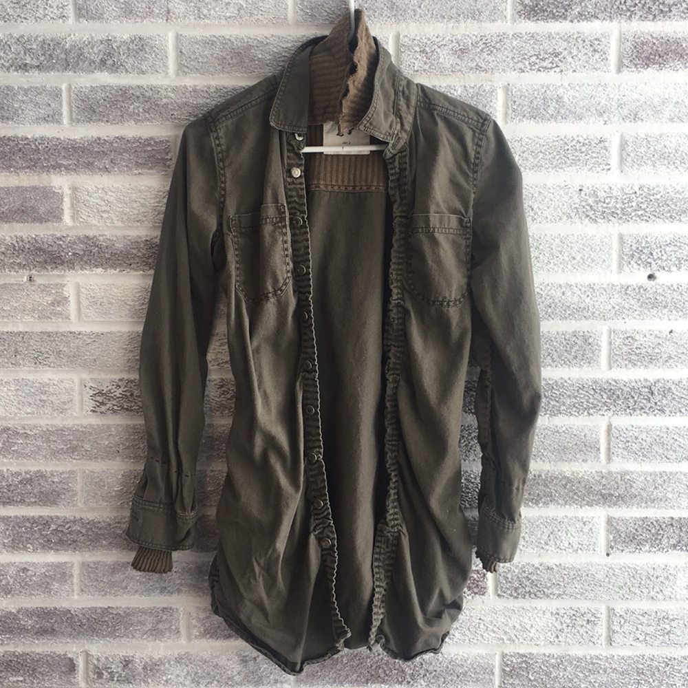 Free people lightweight shirt jacket
